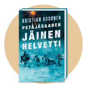 Kristian Kososen Petäjäsaaren jäinen helvetti -kirjan kansikuva